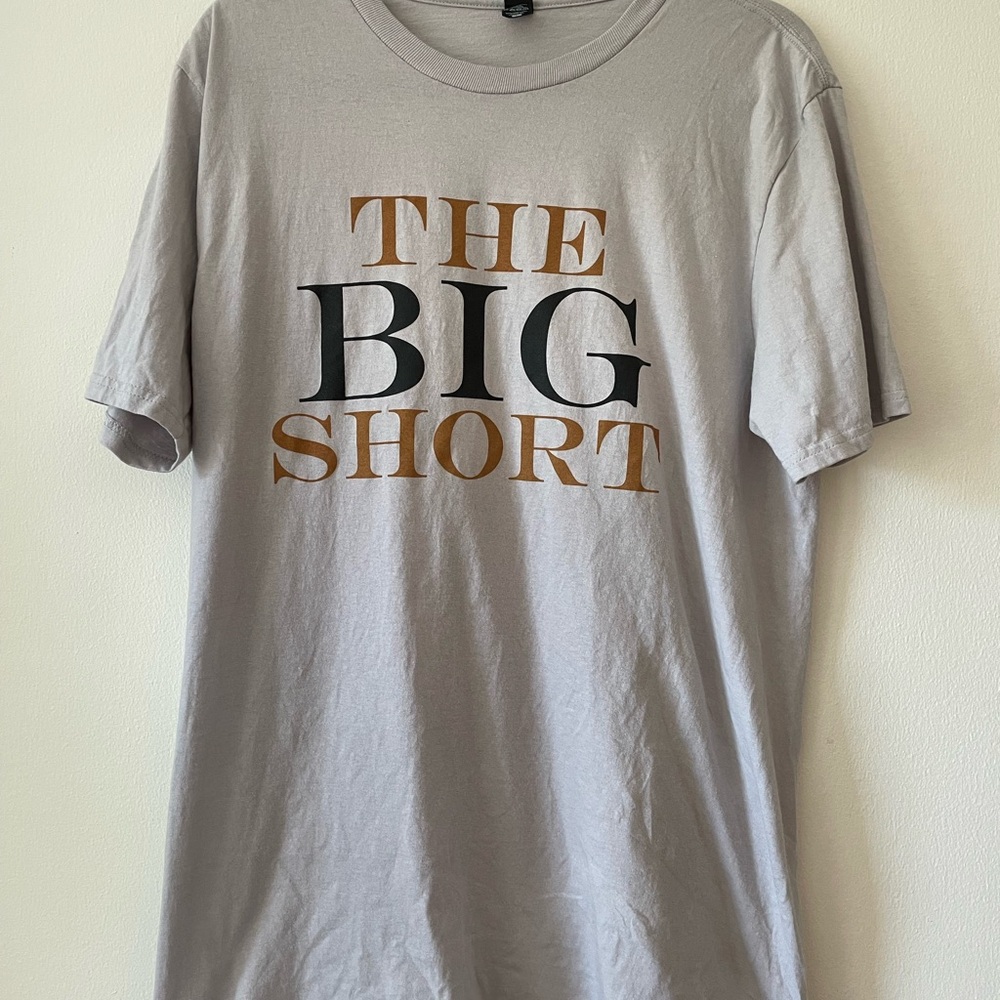 NWOT The Big Short Movie Tshirt Tee Size Large